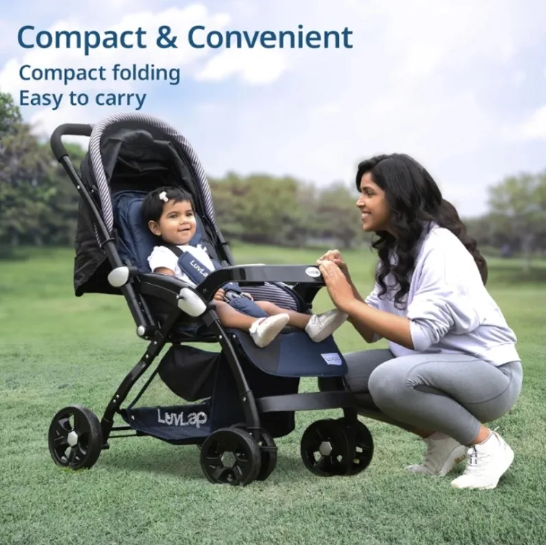 GALAXY STROLLER BLACK 18257