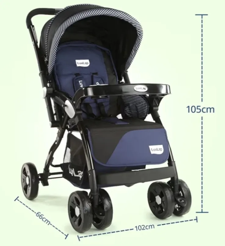 GALAXY STROLLER BLACK 18257 view 2