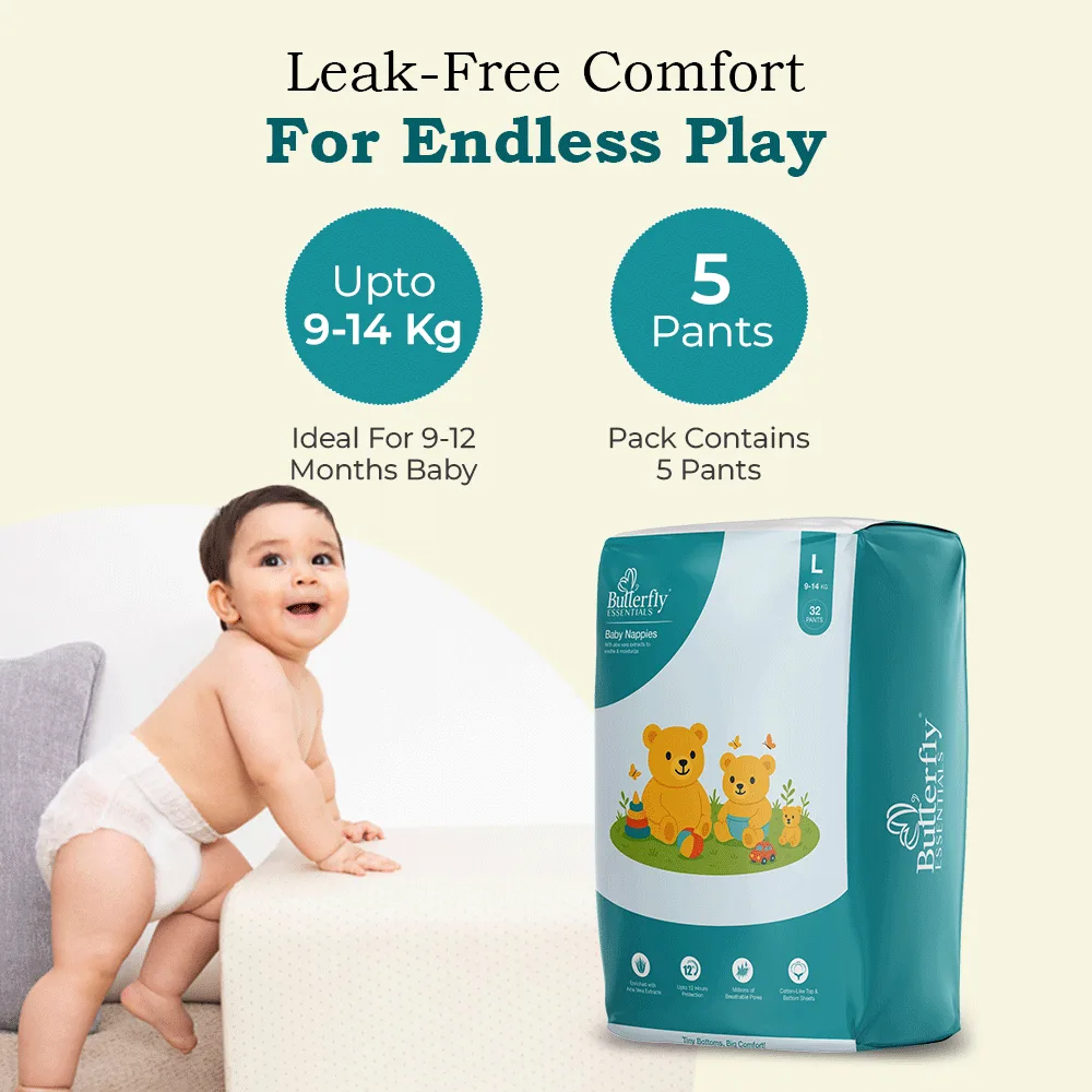 Baby Diapers – All-Day Dryness and Aloe Vera Care - Large thumbnail 7